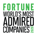 Fortune World's Most Admired Companies 2020 logo